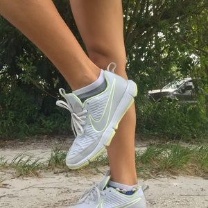 White Nike Golf Sneakers